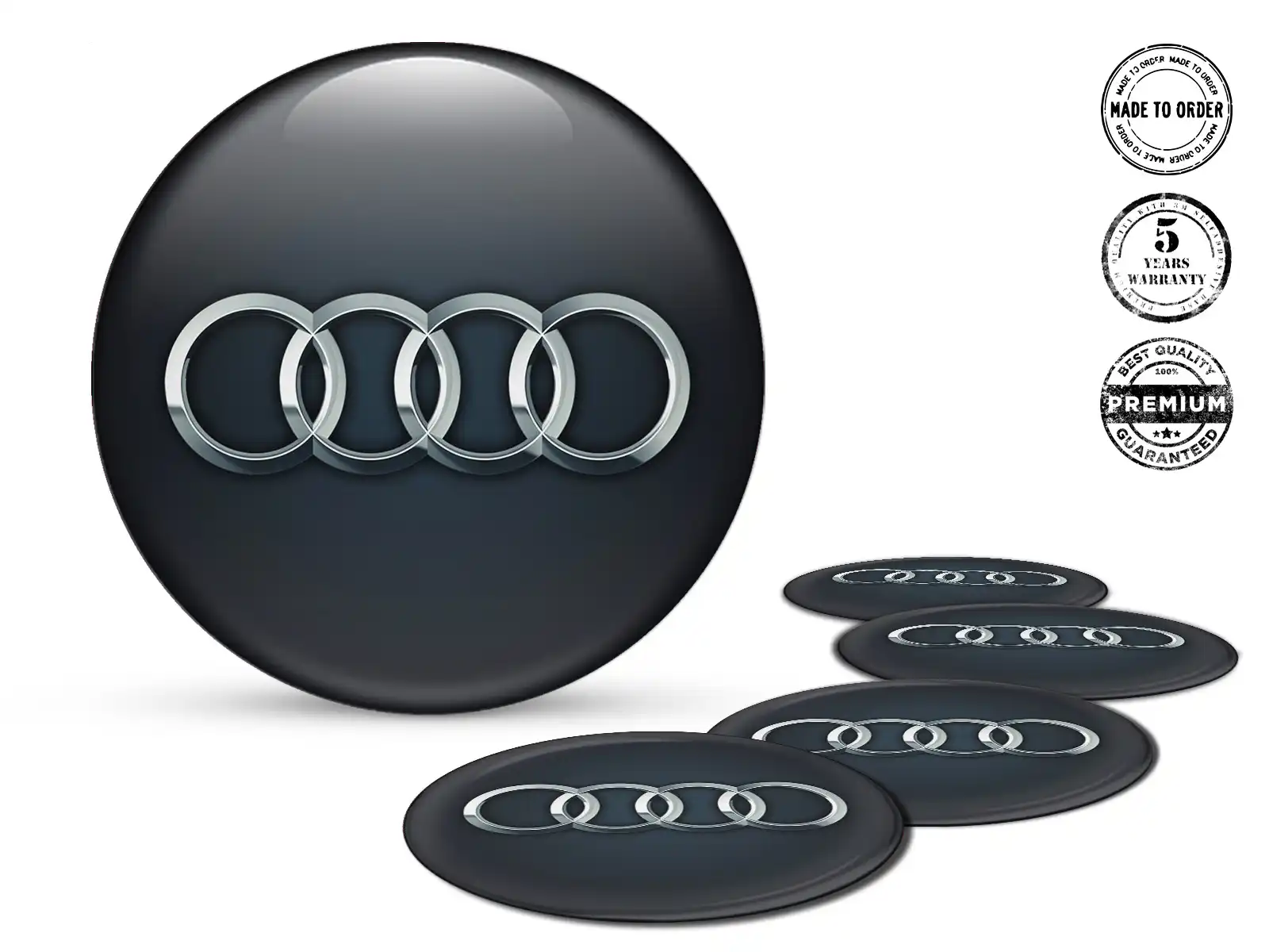 Audi Gewölbte Sticker Limitiert Cosmic Drift Spectrum